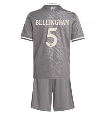 Real Madrid Jude Bellingham #5 Tredje Kläder Barn 2024-25 Kortärmad (+ Korta byxor)